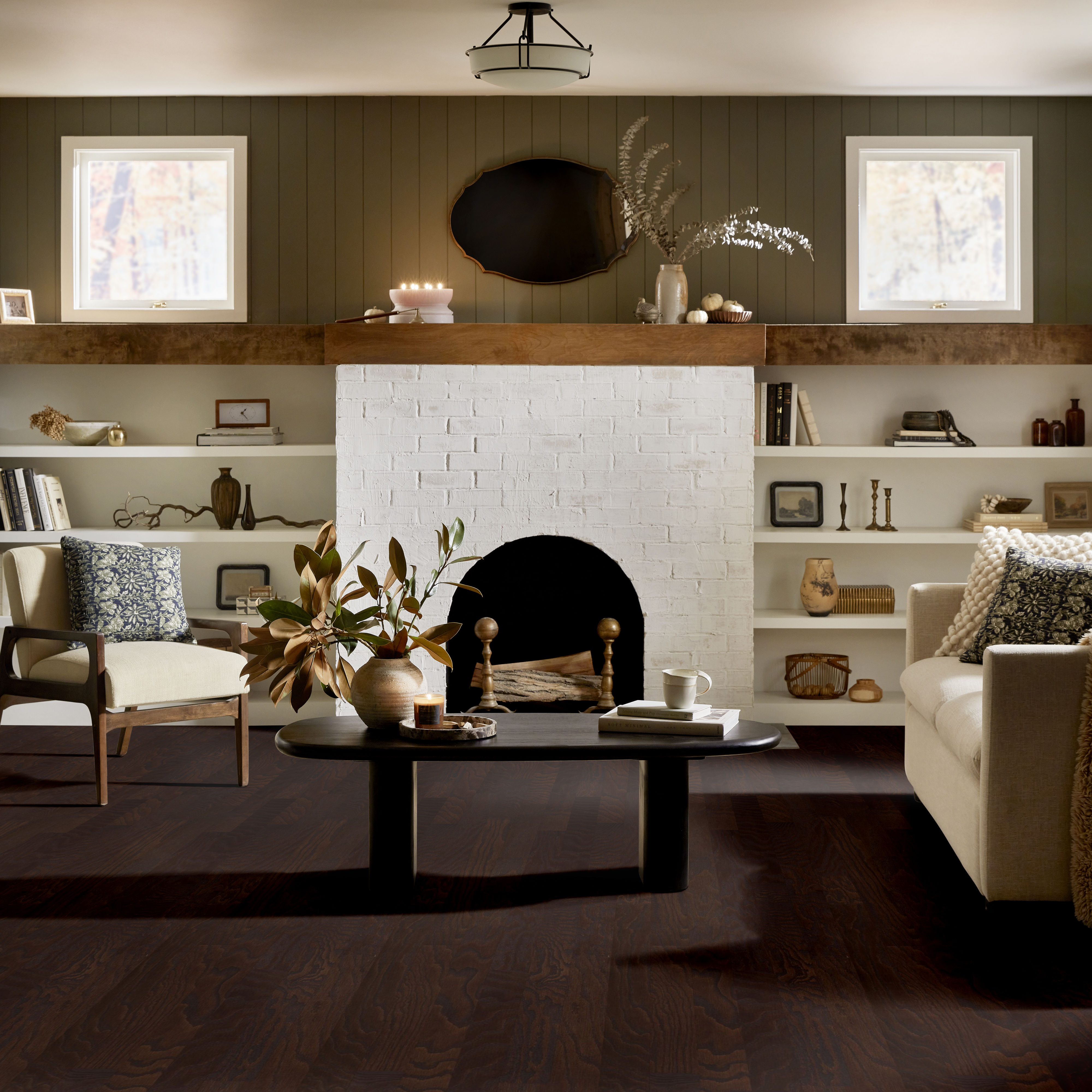 Albright Oak 3.25 - in color Chocolate | Shaw Floors